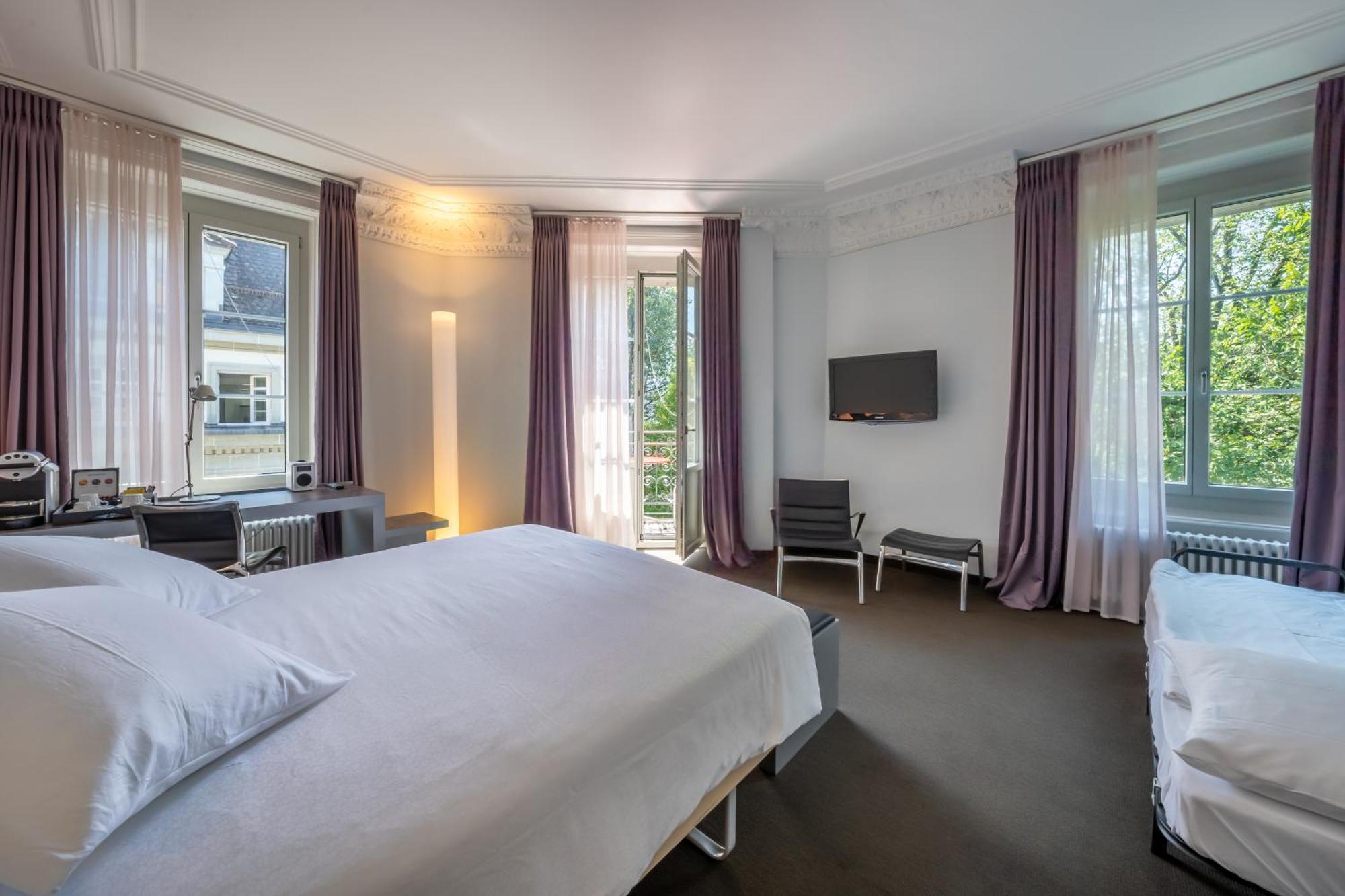 Hotel Continental Park Lucerne Номер фото